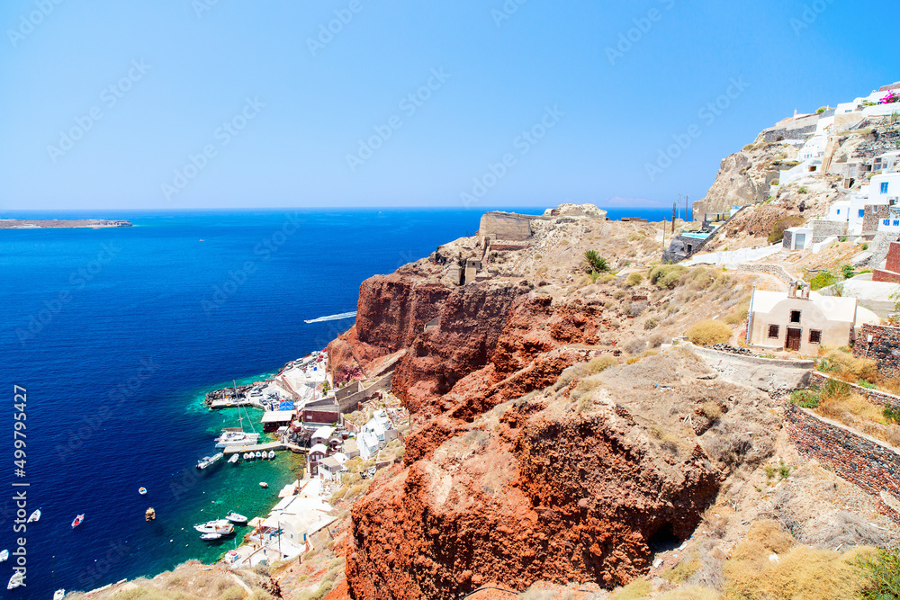 Breathtaking view of Santorini