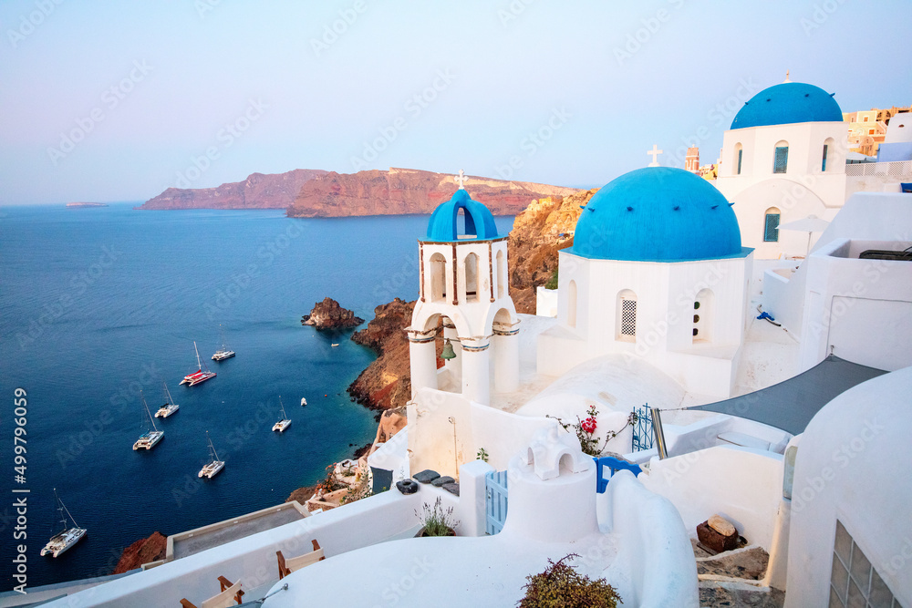 Obraz premium Breathtaking view of Santorini