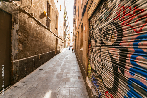 streets of Barcelona, Spain