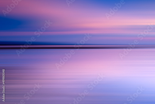 Magenta sunset background motion blur