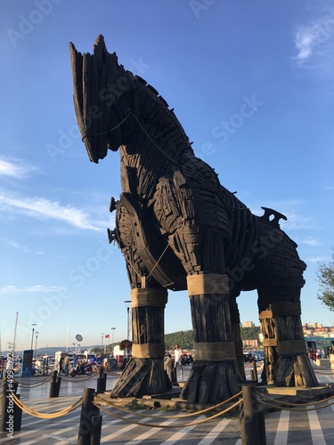Troya horse photo