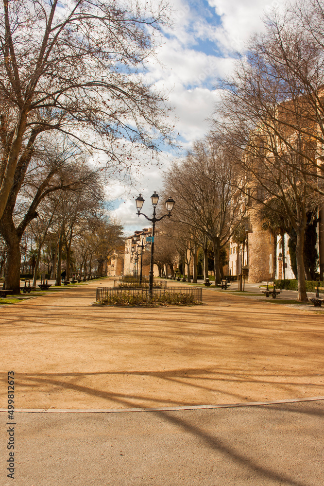 Ciudad de Segovia, en Castilla y León, España.