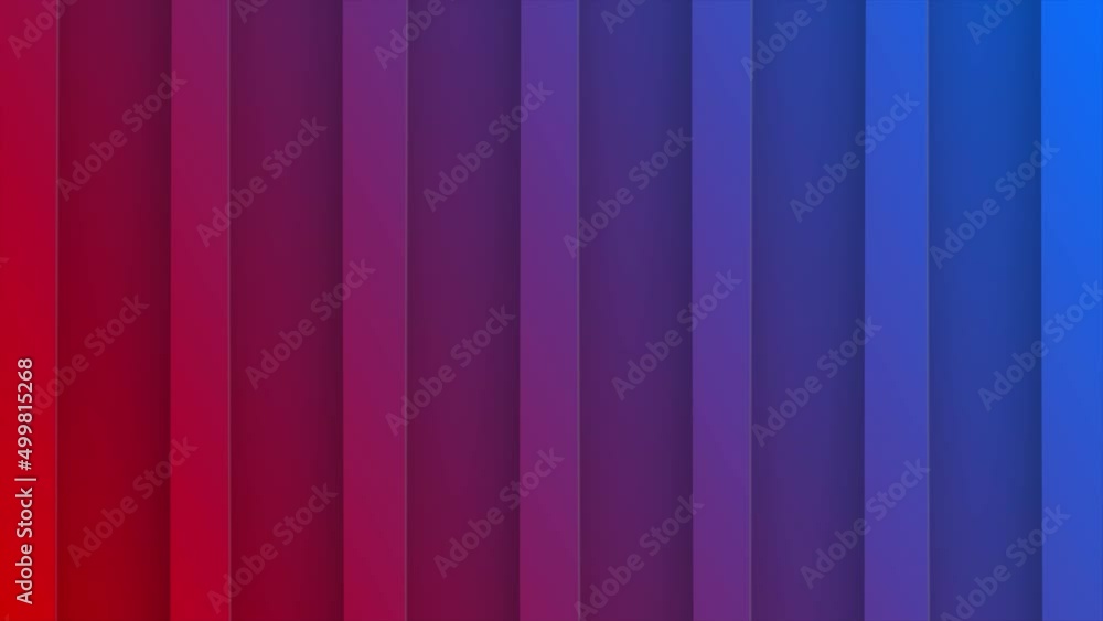 Animated Red and blue color gradient 3D Lines pattern background Animated Red and blue color gradient 3D Lines pattern background