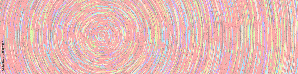 Fototapeta premium Colorful Universe Distribution Computational Generative Art background illustration