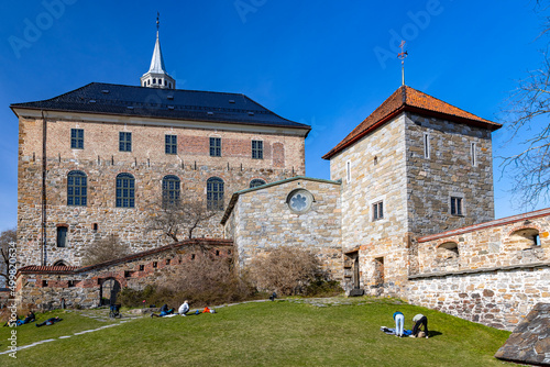 old castle, Akershus  castle, Oslo, Norway