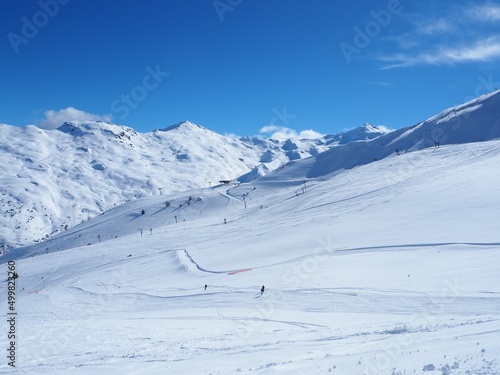 Snow Mountains Landscape