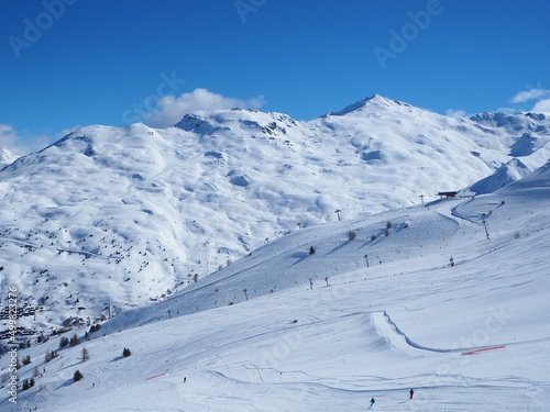 Snow Mountains Landscape