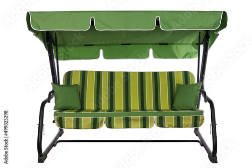 Garden swing for outdoor recreation for children and adults