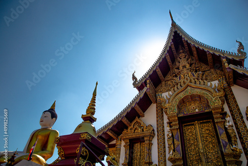 Wat Rajamontean temple in Old City Chiang Mai, Thailand photo