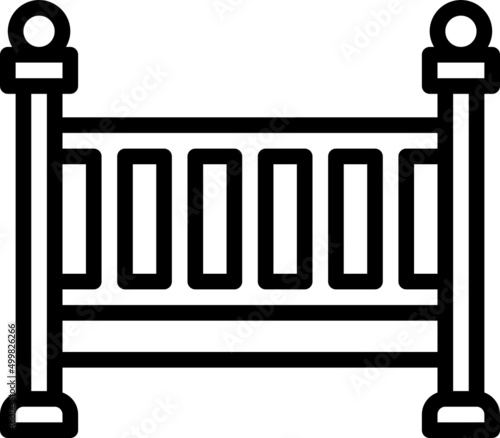 cradle outline icon