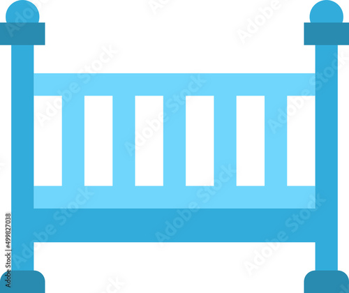 cradle flat icon