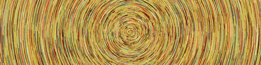 Fototapeta premium Colorful Universe Distribution Computational Generative Art background illustration