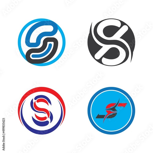 Wallpaper Mural Business corporate S letter logo Torontodigital.ca