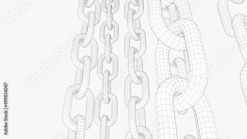 Blockchain digital technology. Big data vector background. Cryptocurrency technology vector background.