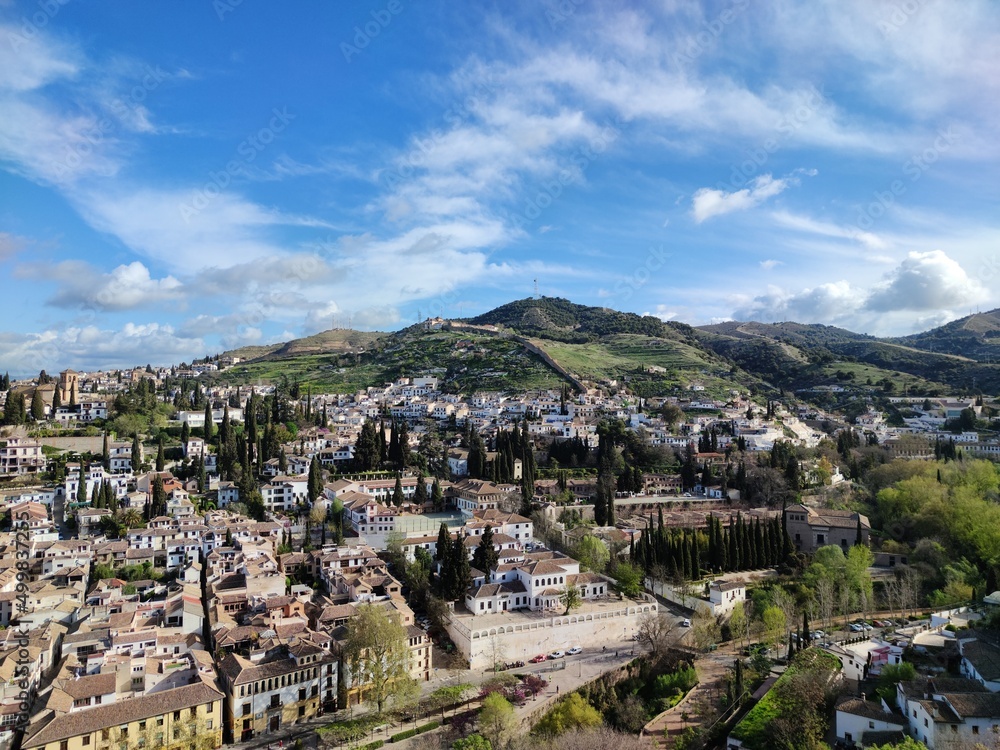 Naklejka premium Granada, Andalusia, Travel in Spain