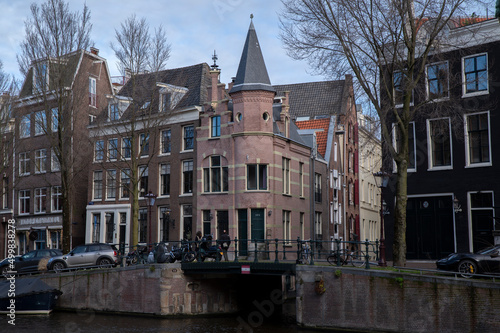 View Beulingsluis Canal At Amsterdam The Netherlands 8-2-2020