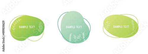 豆　フレーム 　シンプル　セット