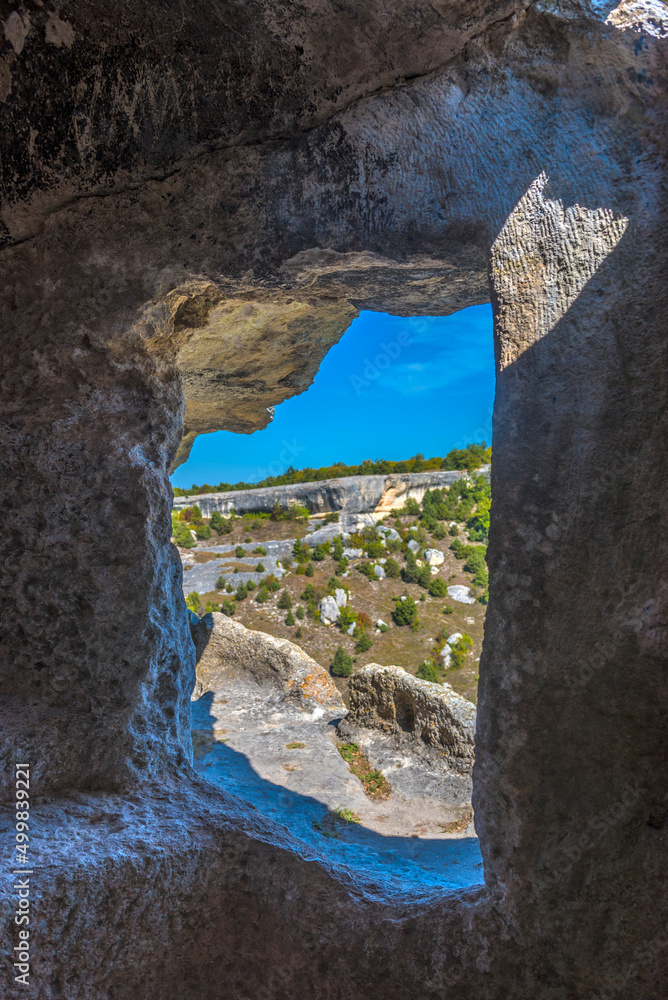 Eski-Kermen is a medieval fortress-city located in  Crimean peninsula