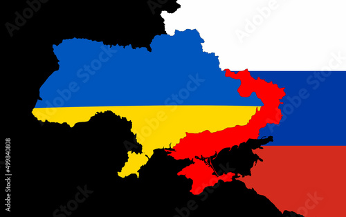 Ukraine War 19 April 2022 with Russian Flag