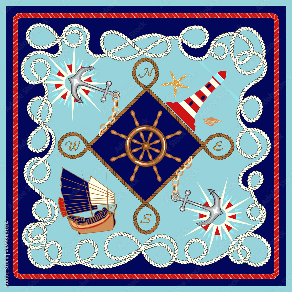 Framed Hermes Scarf Design Ideas