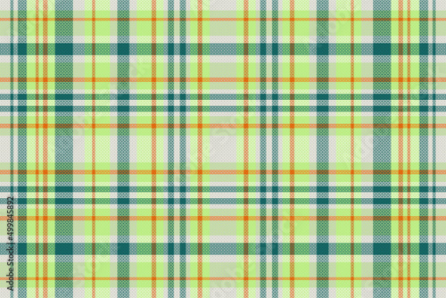Tartan plaid pattern with texture and nature color. Vector illustration.