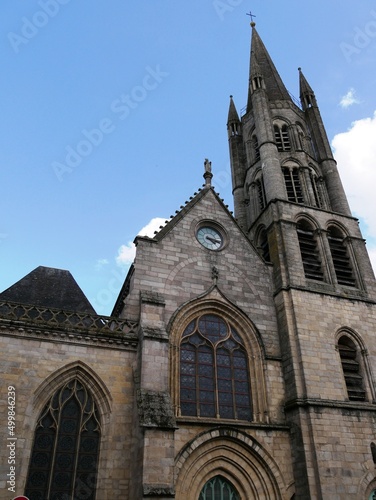 Eglise romane Saint-Pierre du Queyroix à Limoges en Haute-Vienne France