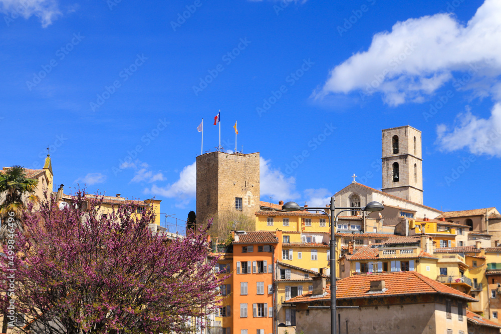 View at Grasse (City of Perfume) France
