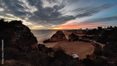 Algarve im Sonnenuntergang