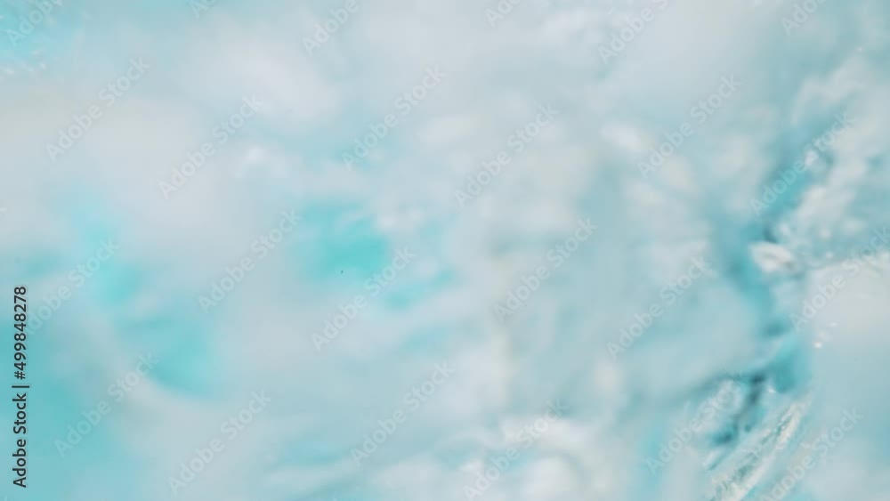 Air bubbles in glass of mineral water. Air bubbles in glass of mineral water.