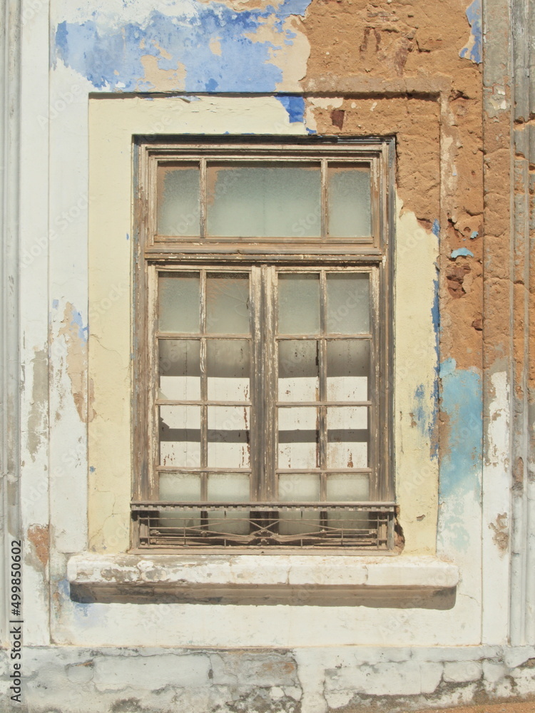 Old traditional window in Portugal