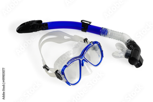 Quadro em tela Snorkel and mask.