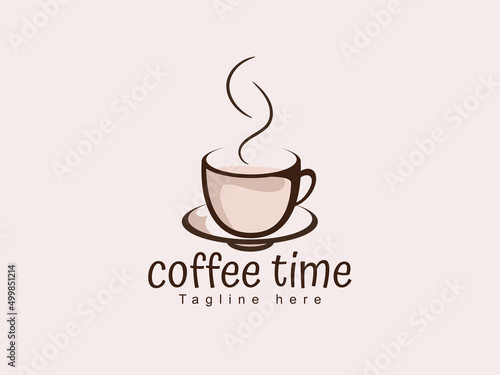 Identity coffee logo concept for restaurants, cafes, hangouts, symbols or other vector illustrations