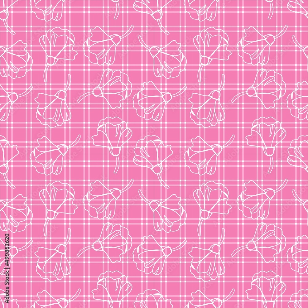 Seamless Pattern With Floral Motifs able to print for cloths, tablecloths, blanket, shirts, dresses, posters, papers. Seamless Pattern With Floral Motifs able to print for cloths, tablecloths, blanket, shirts, dresses, posters, papers.