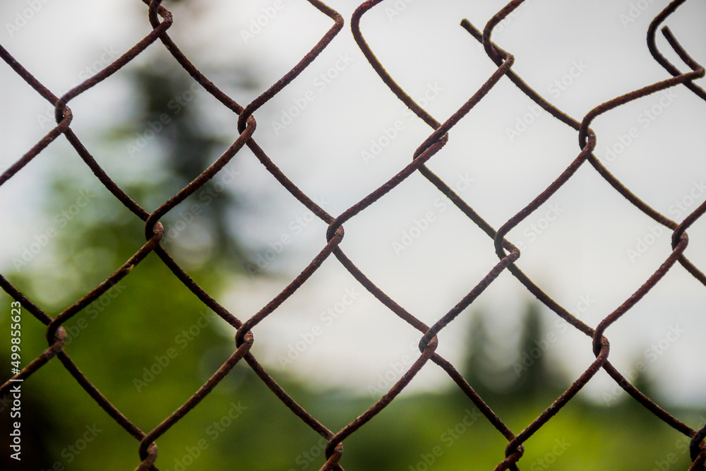 a barb wire fence pattern a barb wire fence pattern