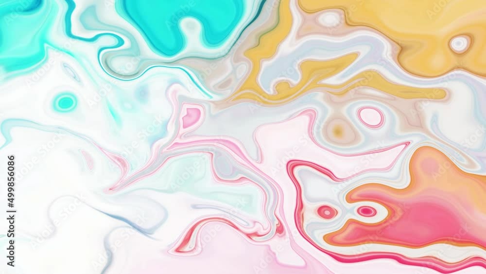 4K ULTRA HD. Fluid Art. Abstract colorful, mixing paints. Modern art, marble ink orange and blue color video animation. 4K ULTRA HD. Fluid Art. Abstract colorful, mixing paints. Modern art, marble ink orange and blue color video animation.