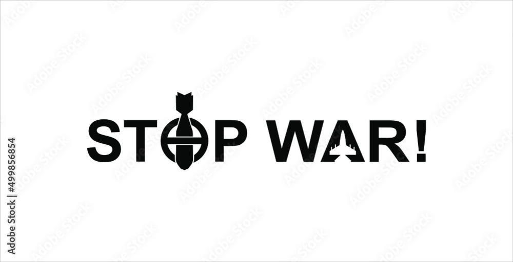 STOP WAR Sign Illustration. Vector Illustration STOP WAR Sign Illustration. Vector Illustration