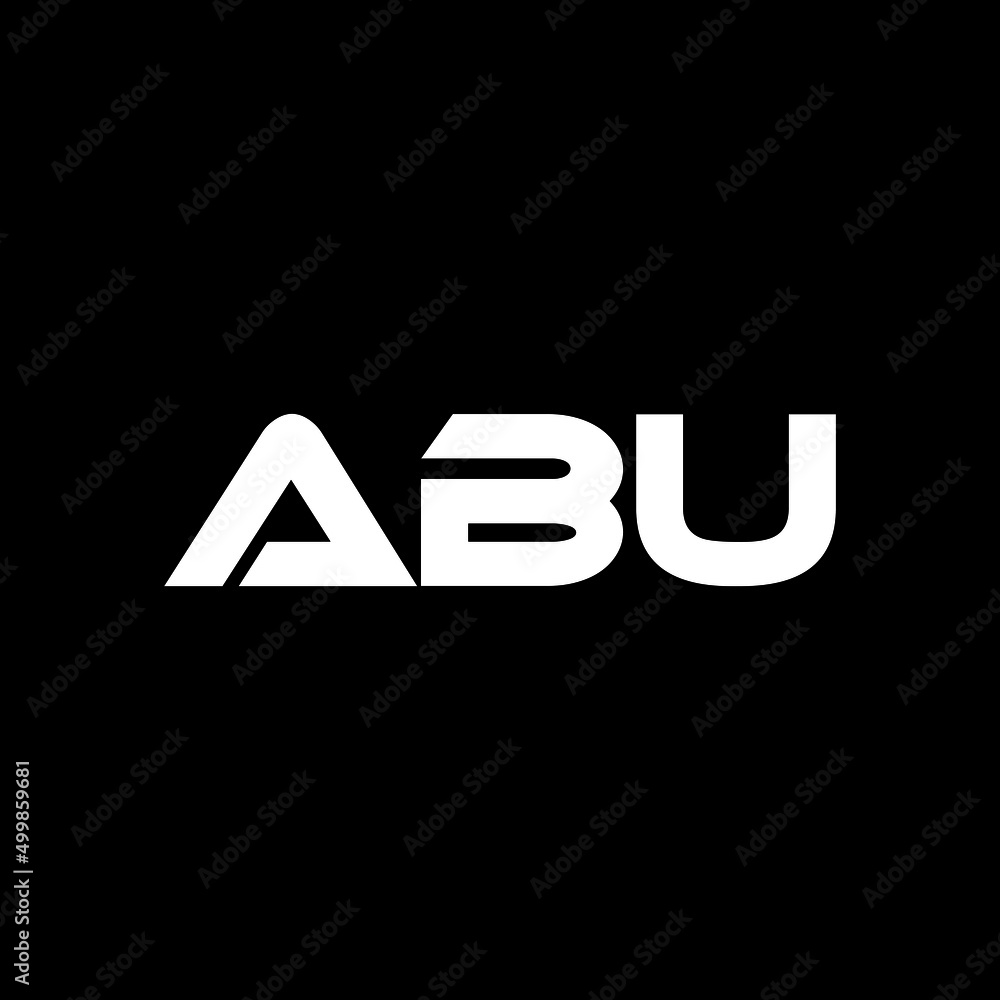 ABU letter logo design with black background in illustrator, vector logo modern alphabet font overlap style. calligraphy designs for logo, Poster, Invitation, etc. ABU letter logo design with black background in illustrator, vector logo modern alphabet font overlap style. calligraphy designs for logo, Poster, Invitation, etc.