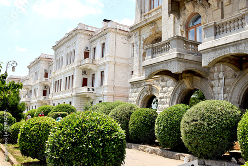 Livadia Palace. Ancillary buildings and park