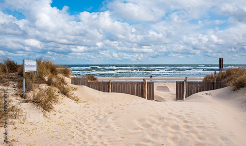 Fototapeta Naklejka Na Ścianę i Meble -  Strand und Ostsee bei Baabe, Ostseeinsel Rügen,