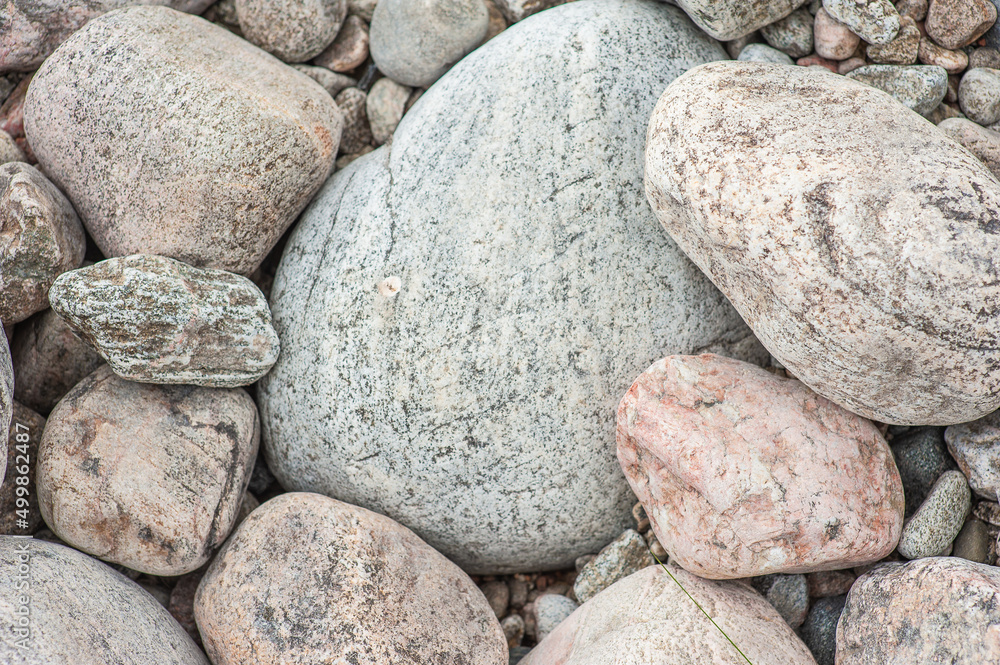 Grey different sizes stones texture background Grey different sizes stones texture background