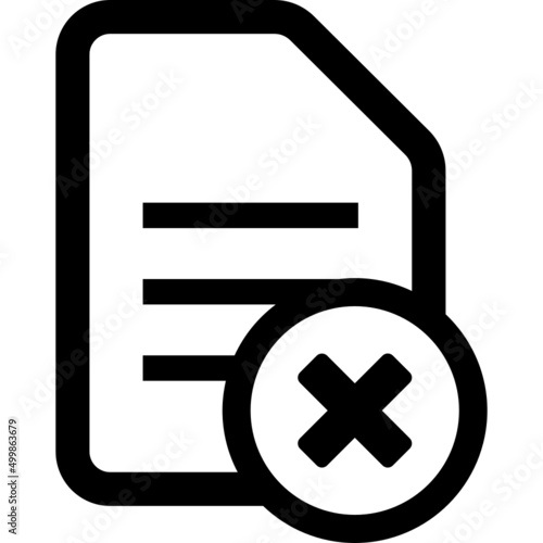delete file icon