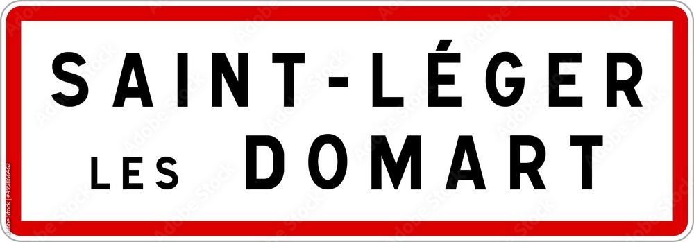 Panneau entrée ville agglomération Saint-Léger-lès-Domart / Town entrance sign Saint-Léger-lès-Domart Panneau entrée ville agglomération Saint-Léger-lès-Domart / Town entrance sign Saint-Léger-lès-Domart