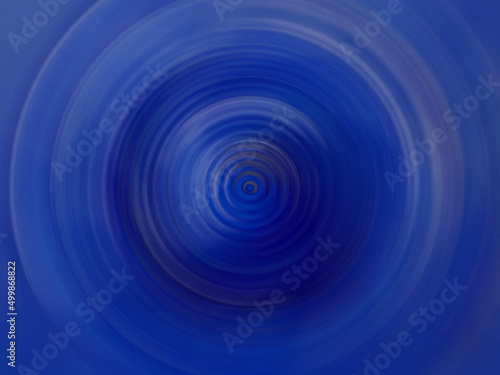 blue circular waves abstract background