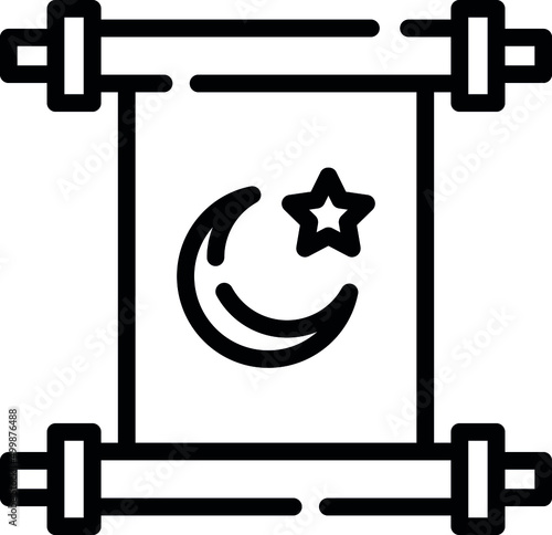 He recieved a eid pendant from his friend
