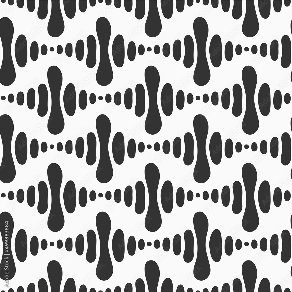 Abstract hand drawn seamless vector pattern with spots, doodle smooth shapes. Simple repeating ornament. Black and white doodle pattern background. Abstract hand drawn seamless vector pattern with spots, doodle smooth shapes. Simple repeating ornament. Black and white doodle pattern background.