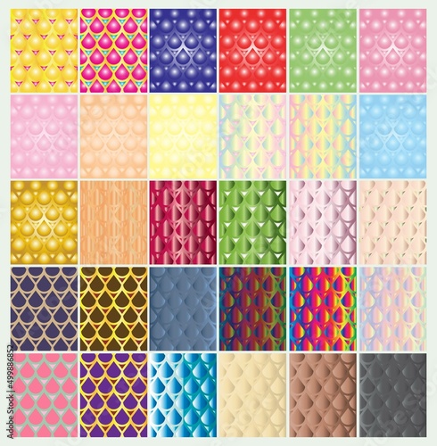 set of patterns