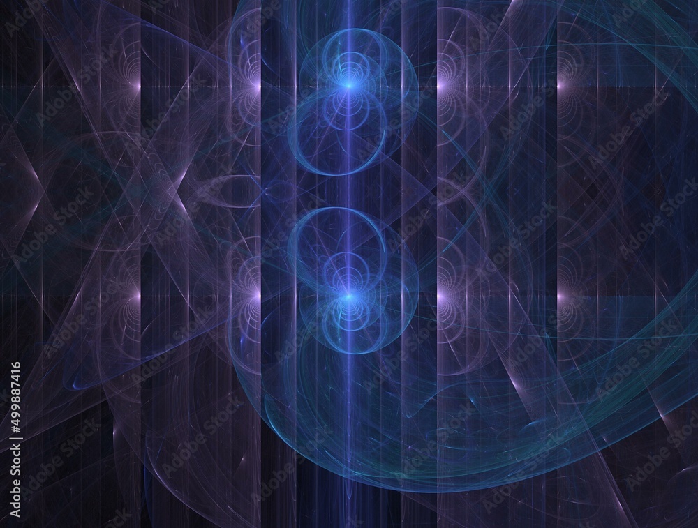 Obraz premium Imaginatory fractal abstract background Image