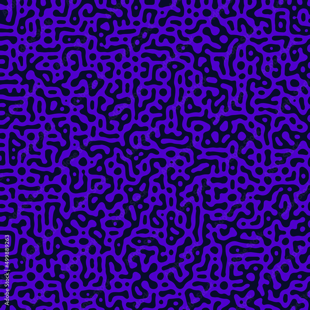 Fototapeta premium Abstract violet organic background. Turing pattern. Vector illustration. Trendy design element for backdrop, web, posters, textile