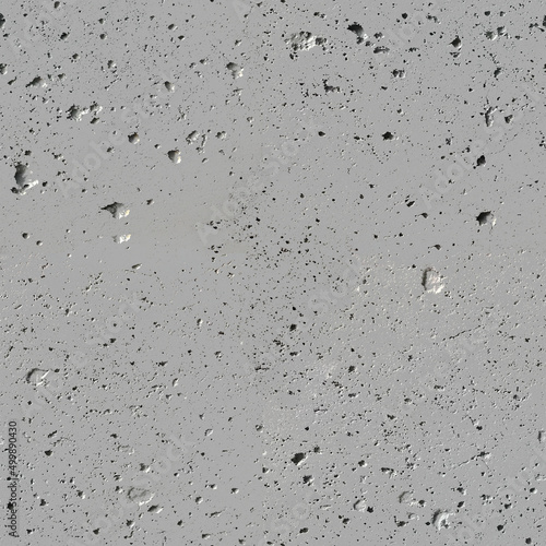 Seamless repeat texture. Gray, spotted and smooth concrete.