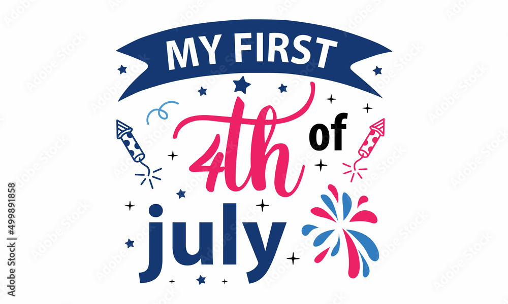 My first 4th of July SVG 